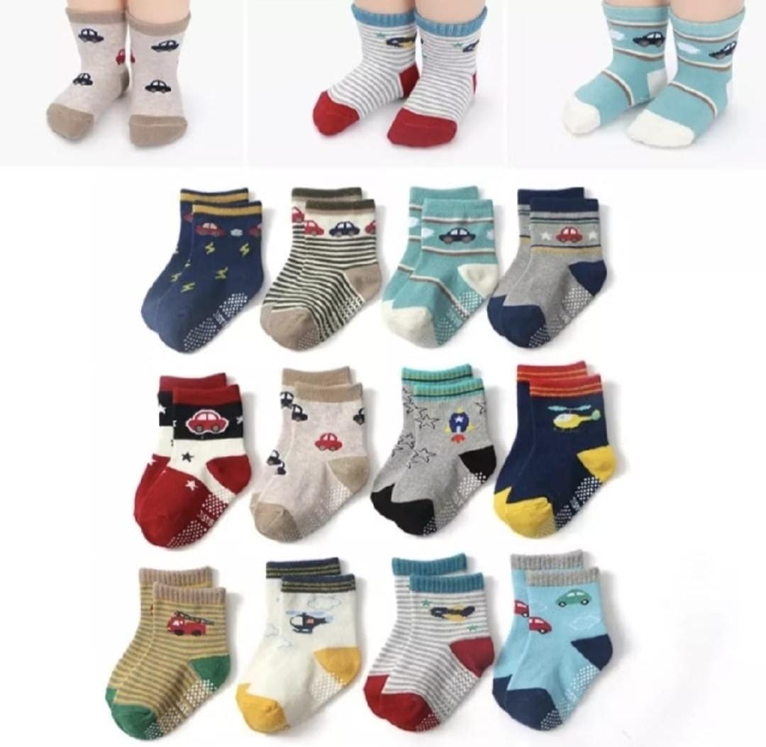 3 pasang kaos kaki BAYI cewe usia 0-12 bulan 7