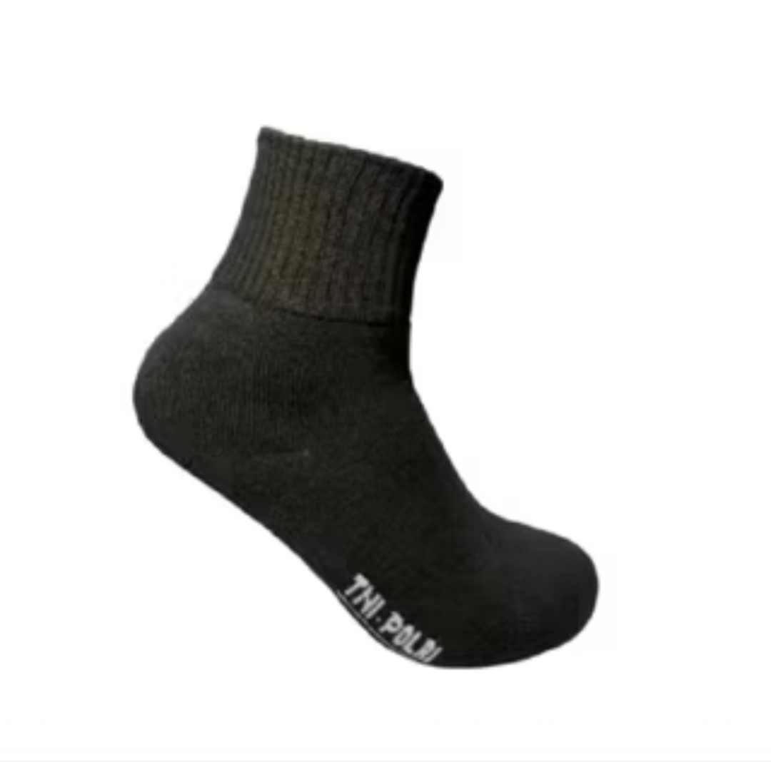 12 pasang kaos kaki TNI/PORLI PDL 3/4 3